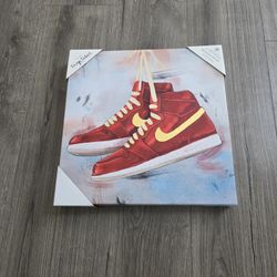 Nike Mid Sneakers Art Canvas 