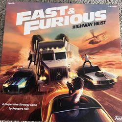 Fast & Furious Board Game