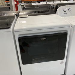 Whirlpool White 7.4 Cu. Ft. Smart Top Old Electric Dryer 