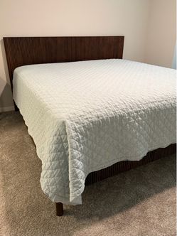 Wood Platform King Bed