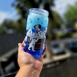 101 Dalmatian bath snow globe cup bubble liquid kid friendly cup