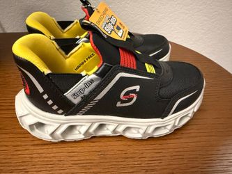 Kids Skechers S-Lights Memory Foam Shoes