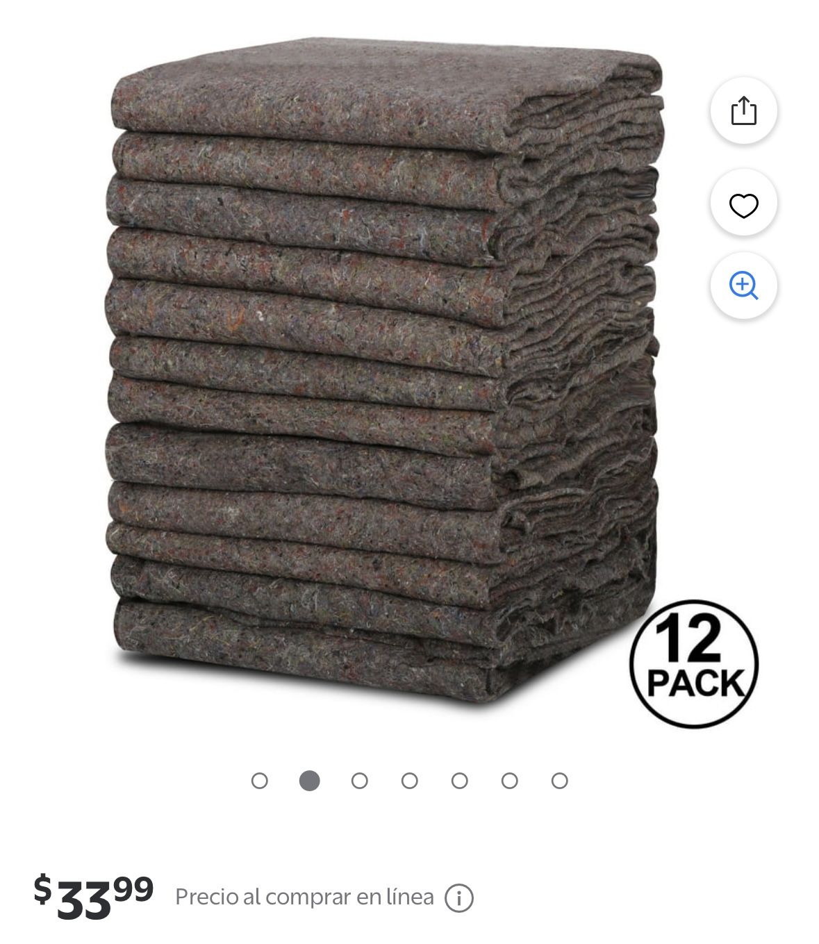 ZENY 12-Pack Mobile Blanket - NEW