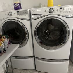 Washer and dryer