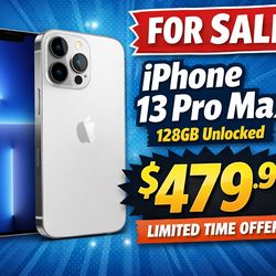 13 Pro Max Unlocked 128gb
