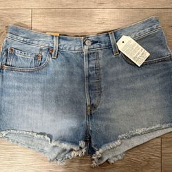 Levi 501 Denim Shorts For Woman Size 32