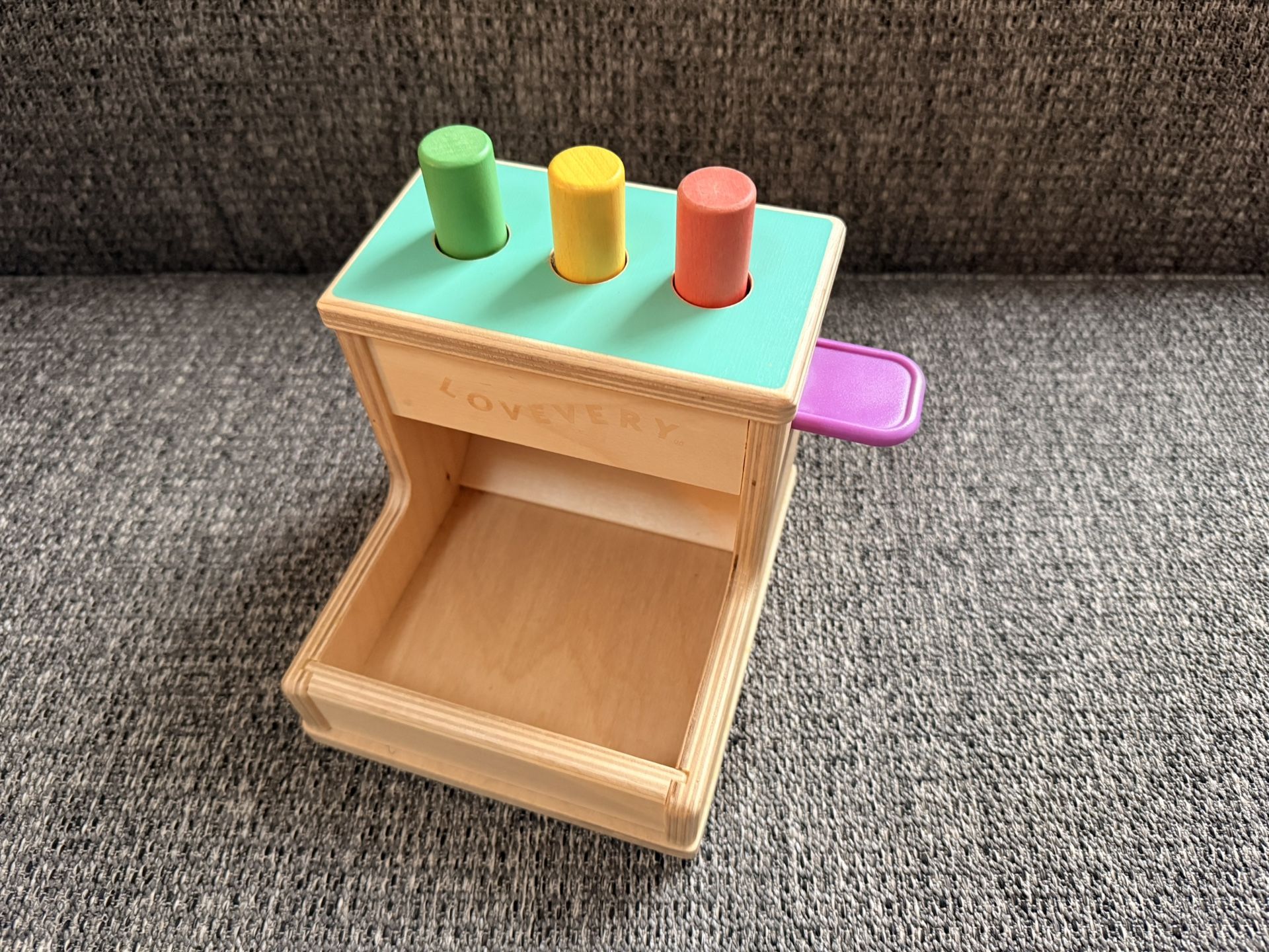 Lovevery Wooden Peg Drop