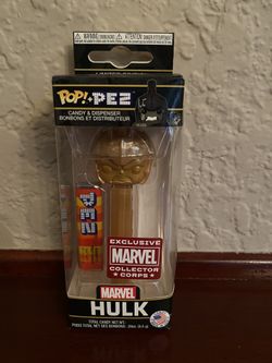 Funko POP! Hulk Gold Pez (Marvel Collectors Crops Exclusive)
