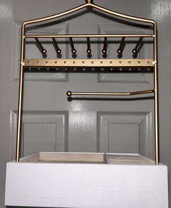 Jewelry Organizer W/ Necklace Holders