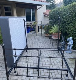 Queen Size Bed Frame~ With Spring Box