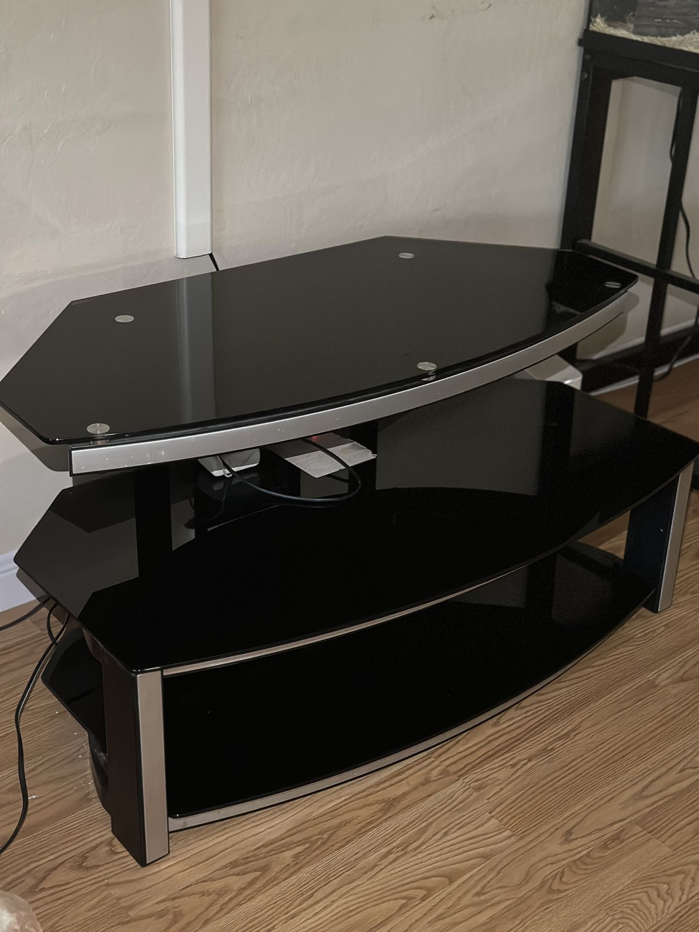 Glass Tv Stand