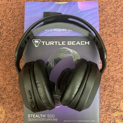 Turtle beach Stealth 500 Wireless + Bluetooth Headphones 