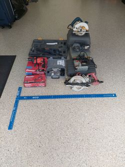 Mixed Power Tool Lot – Saws, Drills & More