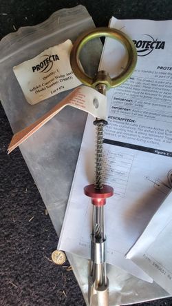 Reusable Concrete Anchor Point