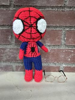 Muñeco Tejido a Mano Hombre Araña 🕷