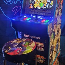 Marvel Vs Capcom Arcade1up Cabinet With Over 15,000 Retro Video Games
