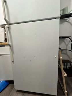 White fridge