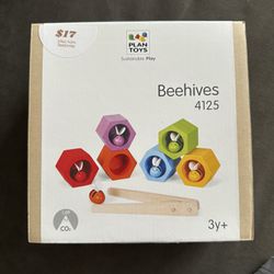 Beehives Color Sorting Toy For Toddlers 