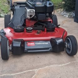 👍  TORO TIMEMASTER Self Propelled Dual Blade Commercial Grade Lawn Mower Personal Pace 