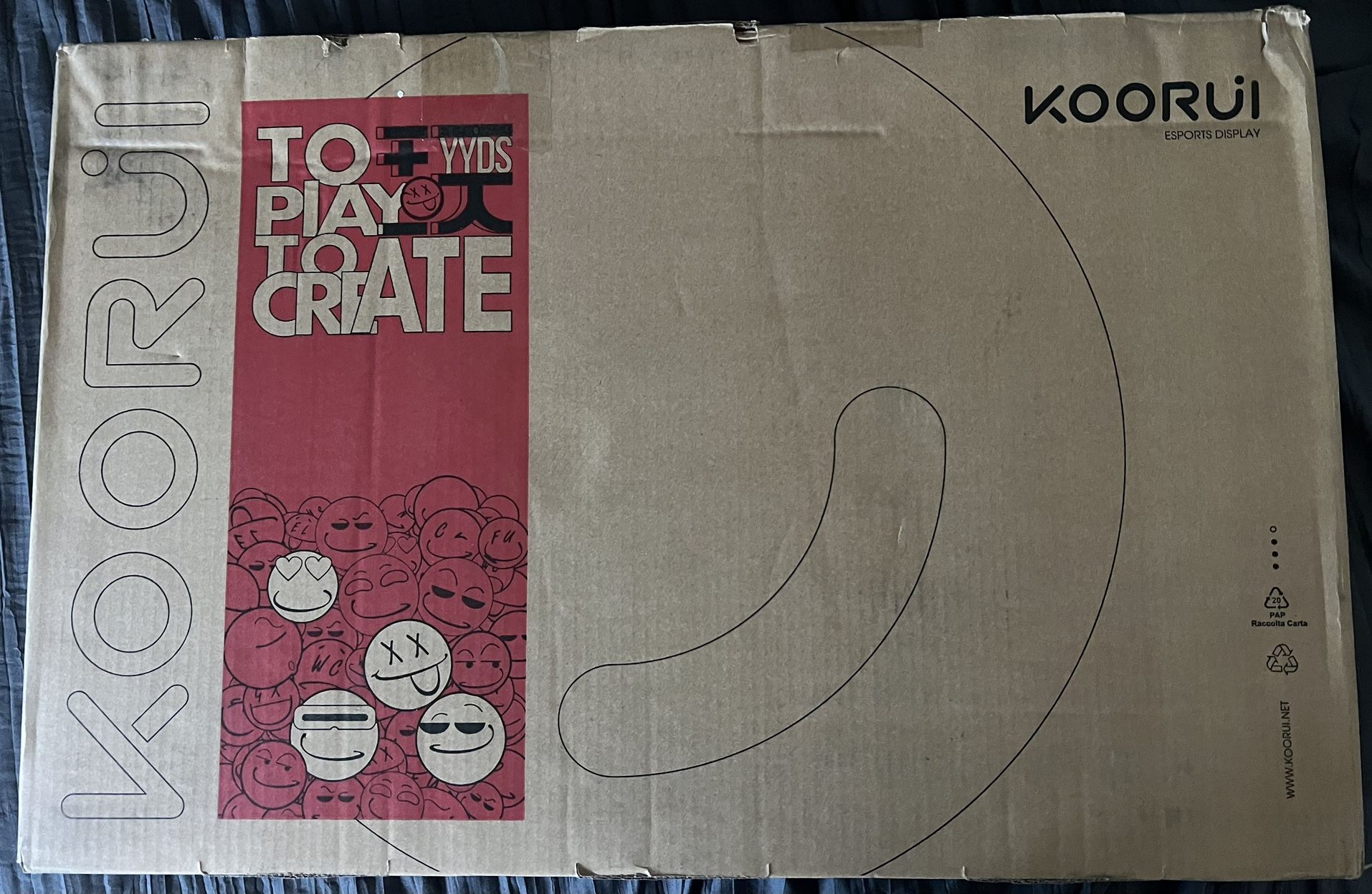 KOORUI MONITOR 27” 2560 x 1440