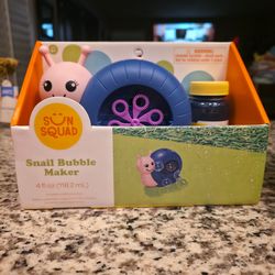 Sun Squad Snail Bubble Maker