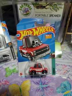 Hot wheels Toon'D '83 Chevy Silverado Red #104 104/250 2022 Tooned 4/5