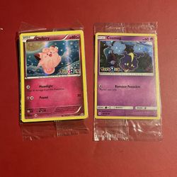 Pokemon Clefairy & Cosmog Toys R Us Sealed 