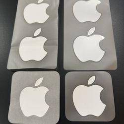 6 Apple Stickers
