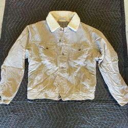 Levi’s Corduroy Soft Beige Light Khaki Jacket 