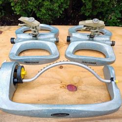 Vintage Craftsman PULSATING Lawn Sprinkler Heavy Duty Industrial Linkable Sturdy Metal