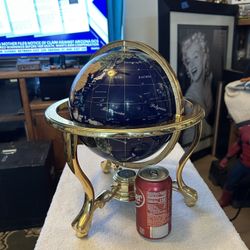 14”Gemstone World Globe 