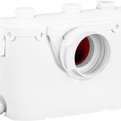 600W Macerator Pump Toilet Pump Upflush to 26FT 1800GPH Sewerage Sump Pump