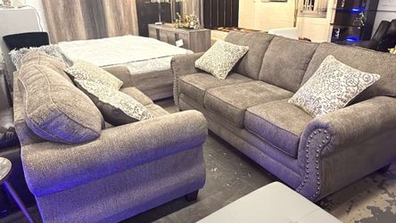 Sofa And Loveseat.  New