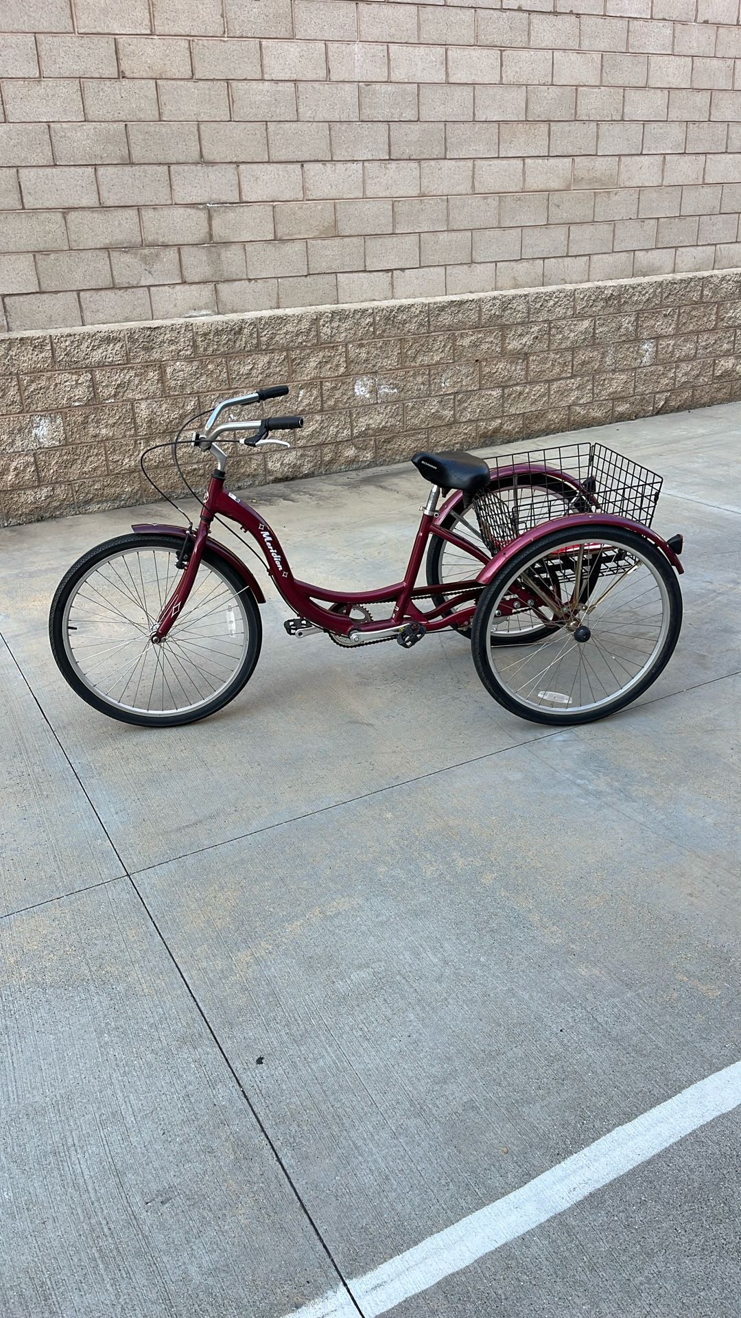 Schwinn Quality Meridian Tricycle With Basket Bike Bicycle Mountain Bmx