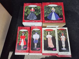 Barbie Hallmark Ornaments 
