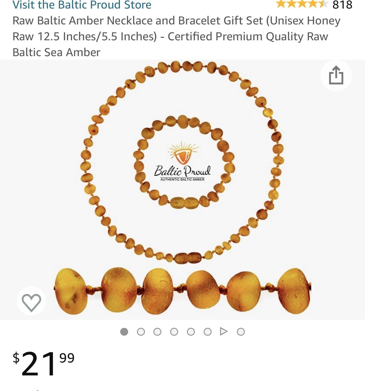 Amber Necklace 