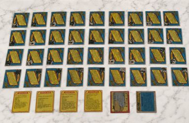 Vintage 1980 Topps Star Wars Empire Strikes Back Cards Lot 48 Cards Star File ROT
