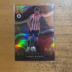 2023 SELECT AARON HICKEY UNSTOPPABLE CARD