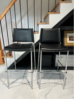 Crate and Barrel bar stools