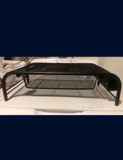 Black Metal Monitor Riser (NWT!)