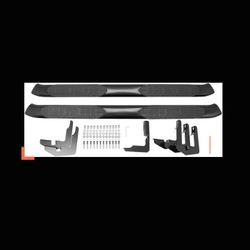 WESTIN Automotive Pro Traxx 5 Oval Nerf Step Bar Black Products 21-54025