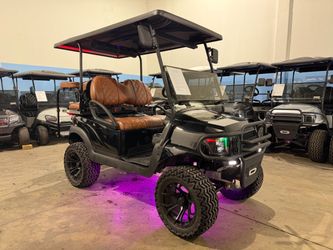 Custom club car 4 passenger golf cart