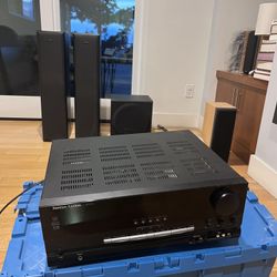 Advent AS2 speakers &Polk Audio PSW202 10 Inch Powered Subwoofer 