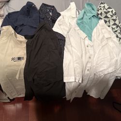 10 Short Sleeve Button Up Shirts For Men Size Medium