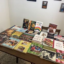Cook Books, Fiction Novels 