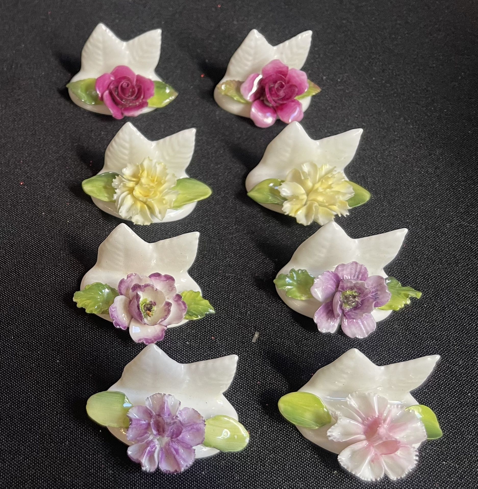 ❤️ESTATE SALE❤️Vintage Coalport Bone China Place Card Holders❤️