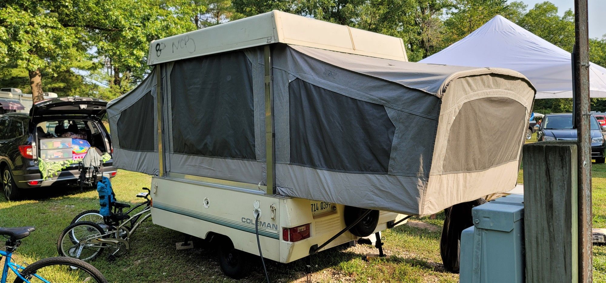 Coleman Columbia Pop Up Camper