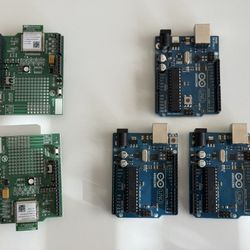 Set of 3 Arduino UNO R3 and R2