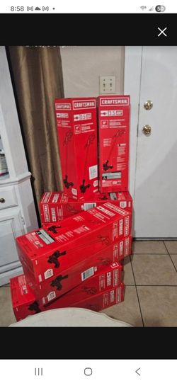 Craftsman 3.5amp Corded String Trimmer Adger Electric brand New super Offerta $40 Each
