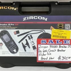 Zircon 70030 Breaker ID Pro 600 Circuit Breaker Finder Kit Brand New 